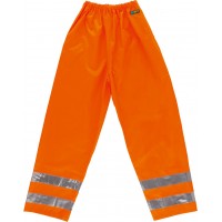 CALÇA GRANDE VISIBILIDADE C/ FITA REF. LARANJA